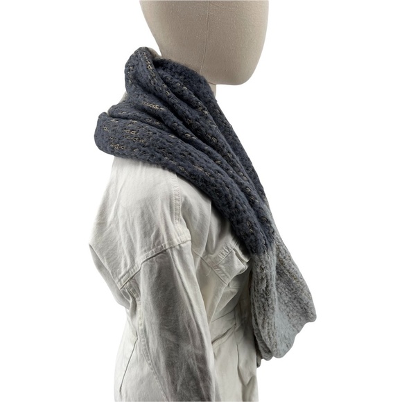 David and Young Blue Tan Infinity Scarf - Picture 4 of 11